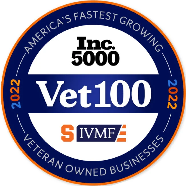EGA Associates included in the 2022Inc. 5000 VET100 List