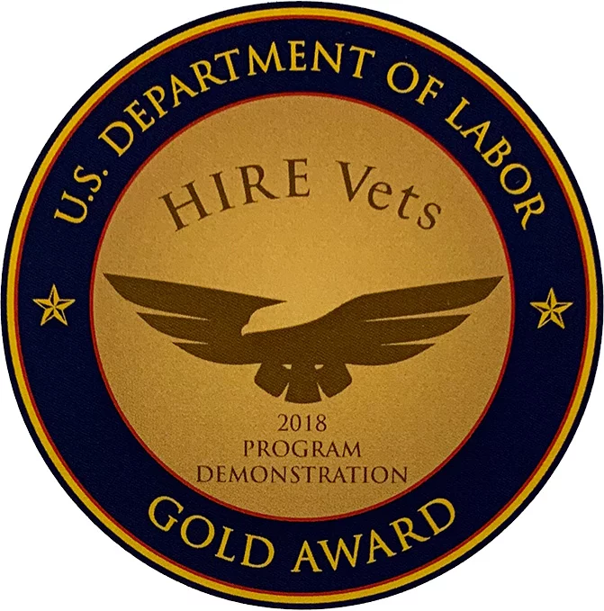 DOL 2018 HIRE Vets Medallion Awarded to EGA Associates